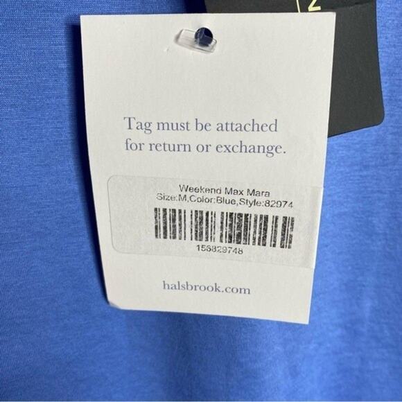 Weekend MaxMara Vanesio Cotton Poplin Top New‎ with tag Saks Fifth Avenue - Picture 7 of 9